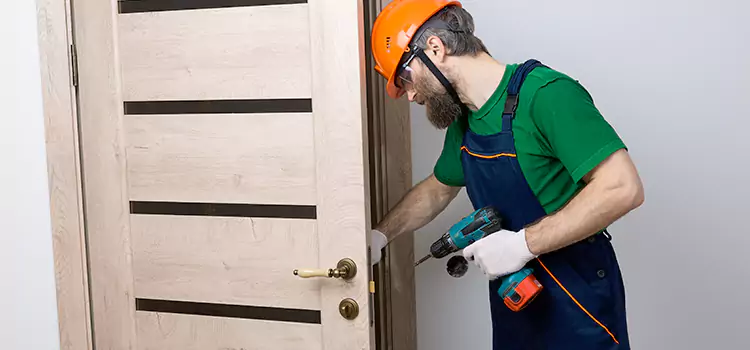Replace Internal Door Handle with Lock Delano